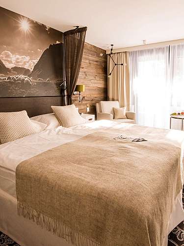 Chambre d'hôtel confortable
