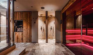 Douche de spa moderne