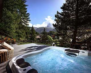 View & Spa Apartment avec sauna privé, bain à remous et vue imprenable sur le Cervin