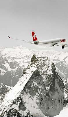 Anreise per Flugzeug  cr Swiss Anreise per Flugzeug  cr Swiss