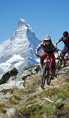 cr Michael Portmann Bike am Matterhorn cr Michael Portmann Bike am Matterhorn
