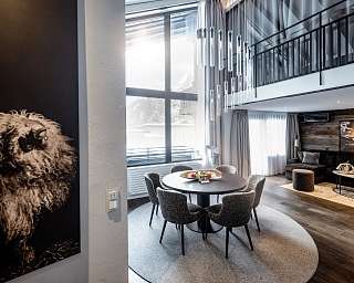 Penthouse Deluxe Suite mit Matterhornblick im Hotel Alpenhof