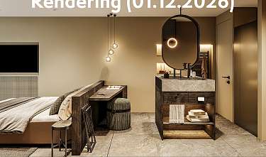 Design Doppelzimmer Rendering ab 01.12.26