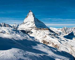 Matterhorn im Winter Matterhorn im Winter