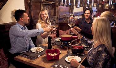 Gemütliches Käsefondue 8.10 Schaeferstube